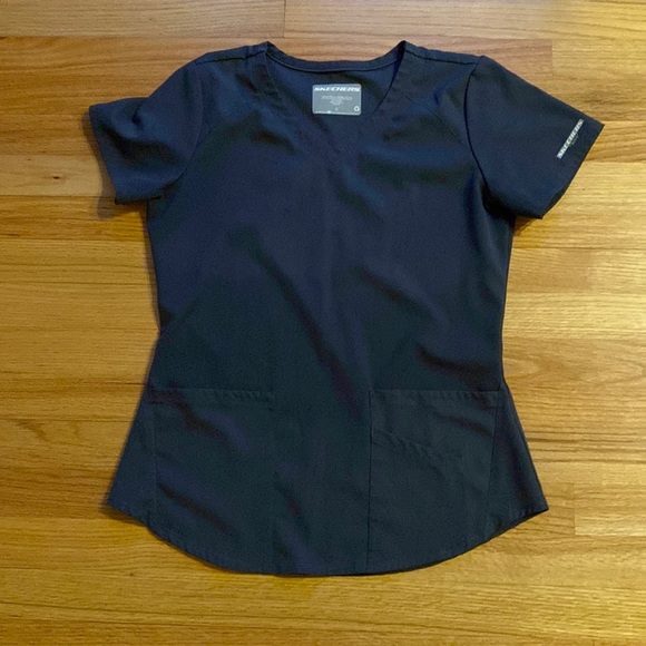 Sketchers Vitality 3 Pocket Virtual V-Neck Drawstring Pants Set Charcoal Gray - Picture 3 of 16